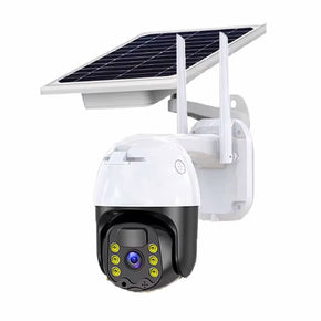 Outdoor PTZ Solar Surveillance Camera Wireless Security Solar WiFi Camera