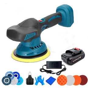 Cordless Electric Car Polisher 6 Speeds Multifunctional Home Cleaning Metal Waxing Wood Sanding Machine