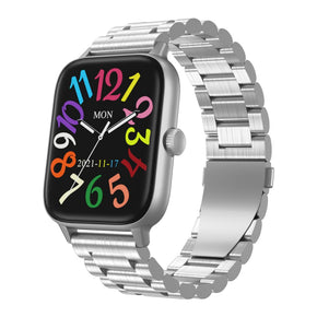 TW2 Full Touch Smart Watch Silver