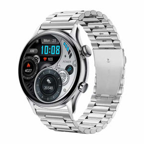 HKQ3 AI SmartWatch For Men and Women Silver